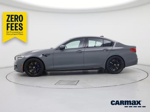 Gray 2019 BMW M5