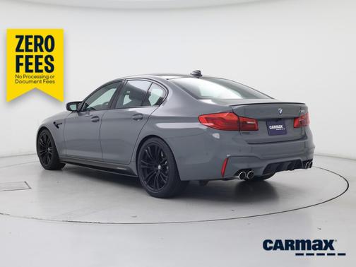 Gray 2019 BMW M5