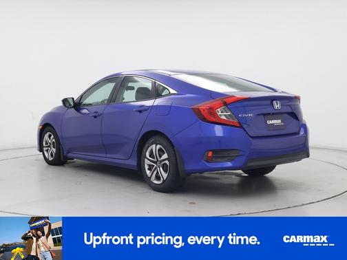 Blue 2017 Honda Civic LX