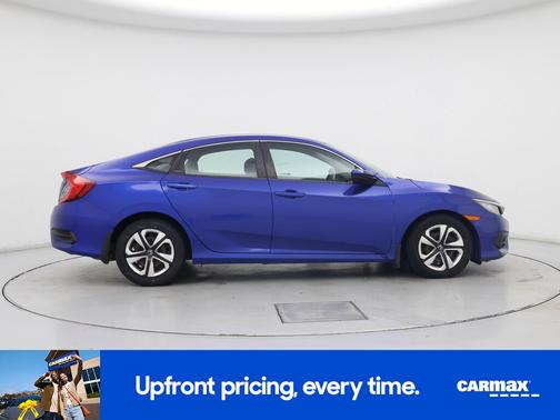 Blue 2017 Honda Civic LX