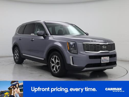 Silver 2021 Kia Telluride EX