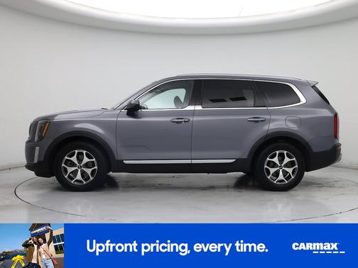 Silver 2021 Kia Telluride EX