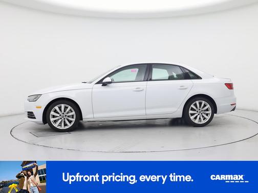 White 2017 Audi A4 Premium