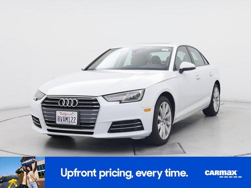 White 2017 Audi A4 Premium
