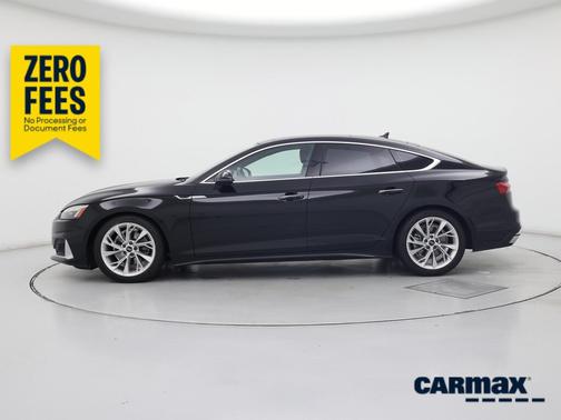 Black 2021 Audi A5 Sportback Premium Plus