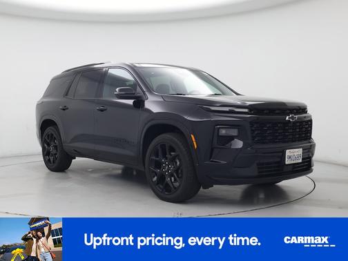 Black 2024 Chevrolet Traverse RS