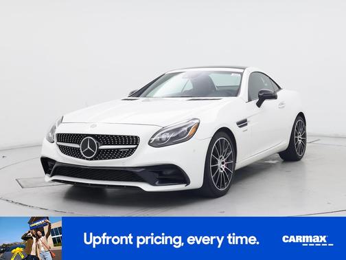 White 2017 Mercedes-Benz AMG SLC 43