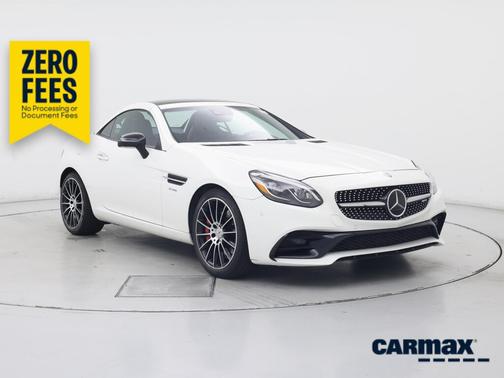 White 2017 Mercedes-Benz AMG SLC 43