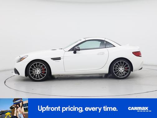 White 2017 Mercedes-Benz AMG SLC 43
