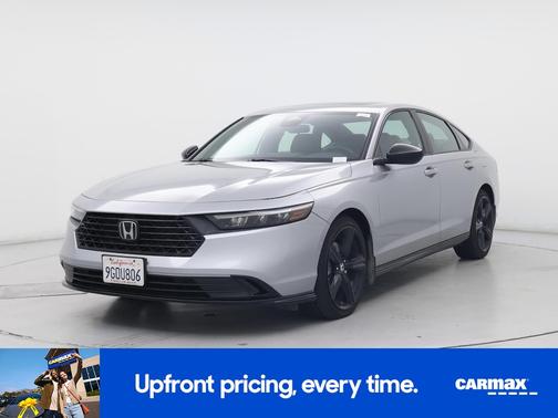 Gray 2023 Honda Accord Hybrid Sport