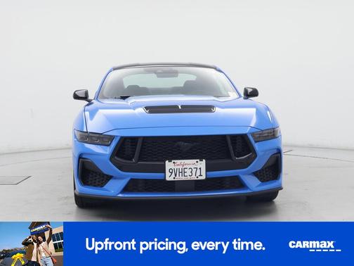Blue 2025 Ford Mustang GT