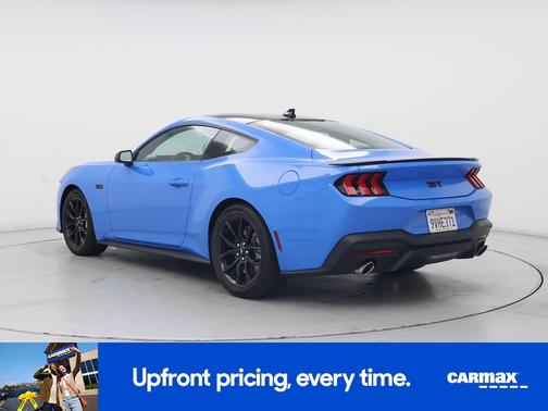 Blue 2025 Ford Mustang GT