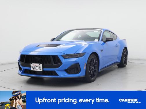 Blue 2025 Ford Mustang GT
