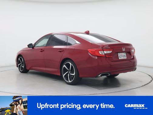 Red 2018 Honda Accord Sport