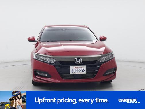 Red 2018 Honda Accord Sport
