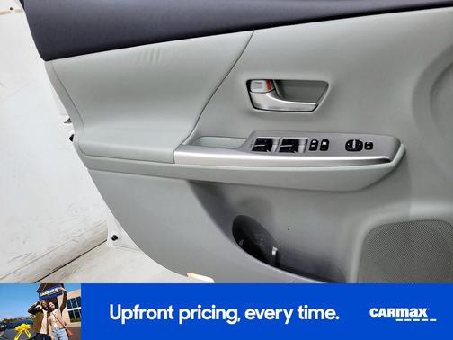 White 2014 Toyota Prius v Five
