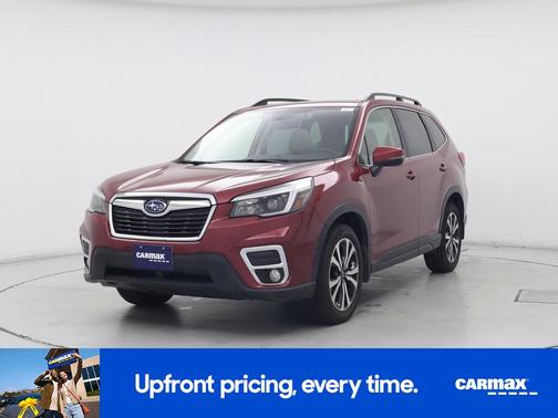 Red 2021 Subaru Forester Limited