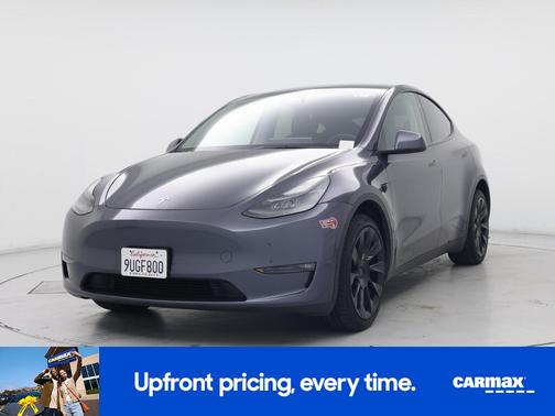 Gray 2023 Tesla Model Y Long Range