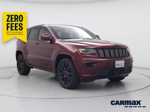 Red 2021 Jeep Grand Cherokee Laredo X