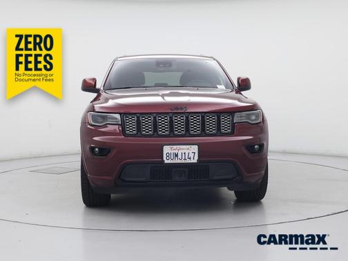 Red 2021 Jeep Grand Cherokee Laredo X