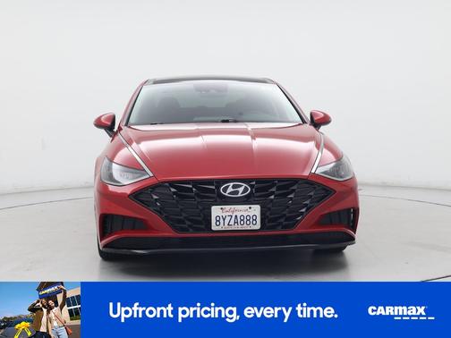 Red 2021 Hyundai SONATA SEL