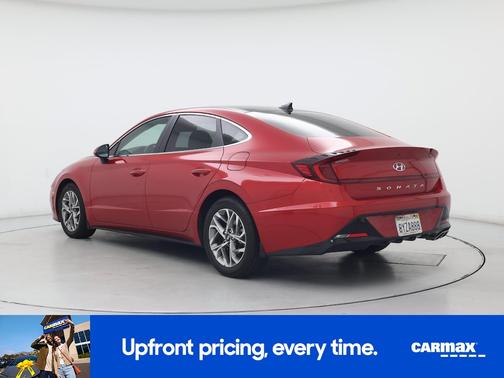 Red 2021 Hyundai SONATA SEL