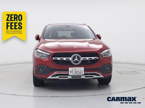 Red 2021 Mercedes-Benz GLA 250