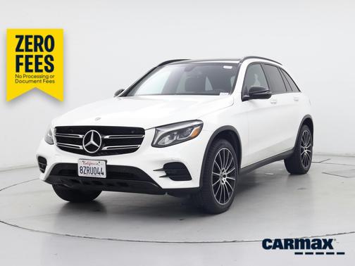 White 2018 Mercedes-Benz GLC 300
