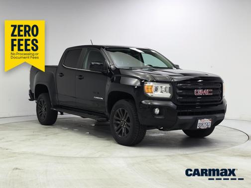 Black 2020 GMC Canyon SLE