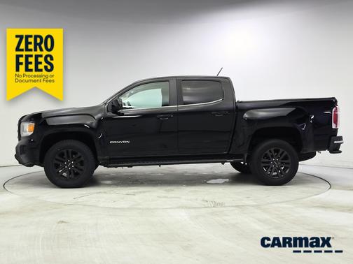 Black 2020 GMC Canyon SLE