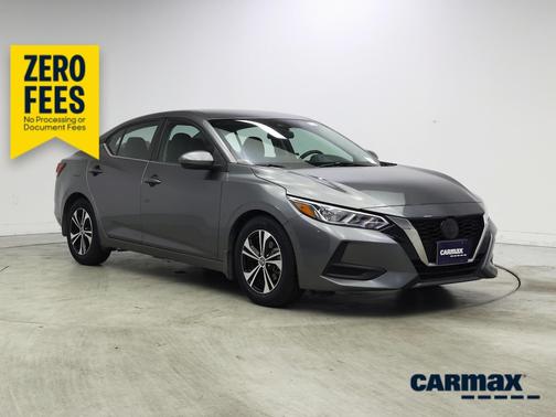 Gray 2022 Nissan Sentra SV