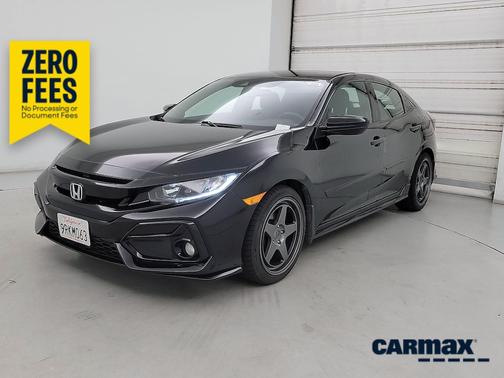 Black 2021 Honda Civic Sport