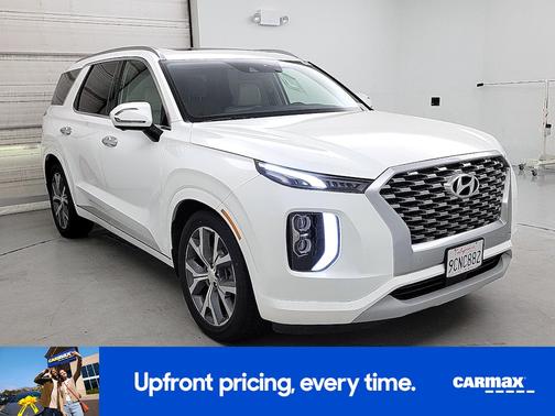 White 2021 Hyundai PALISADE Limited