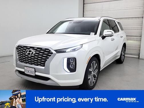 White 2021 Hyundai PALISADE Limited
