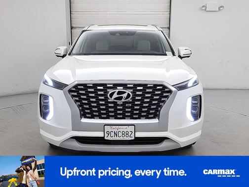 White 2021 Hyundai PALISADE Limited