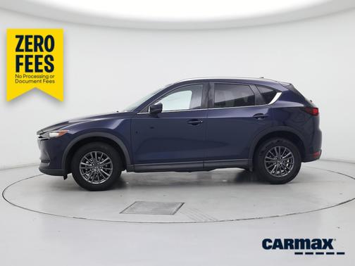 Blue 2021 Mazda CX-5 Touring