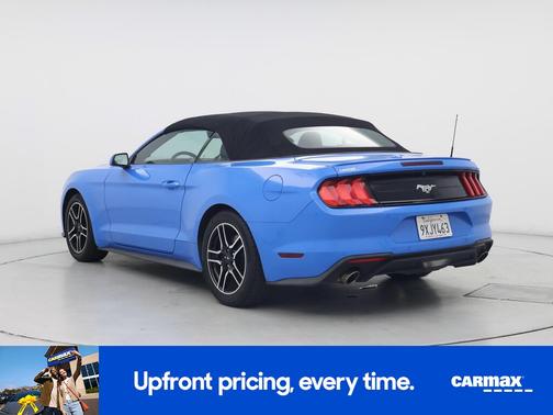 Blue 2022 Ford Mustang Ecoboost Premium