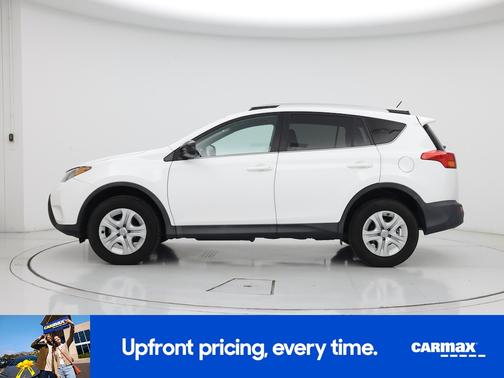 White 2014 Toyota RAV4 LE