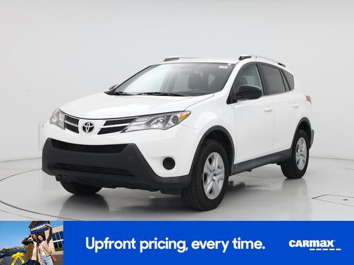 White 2014 Toyota RAV4 LE