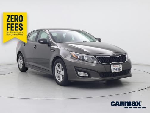 Gray 2015 Kia Optima LX