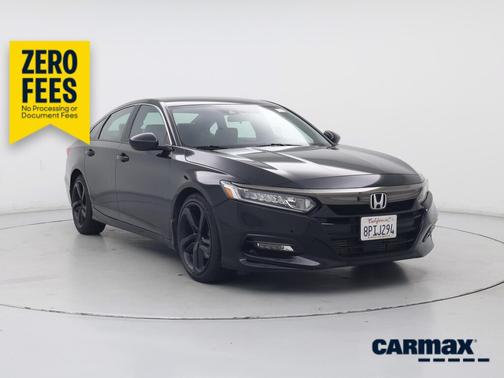 Black 2020 Honda Accord Sport