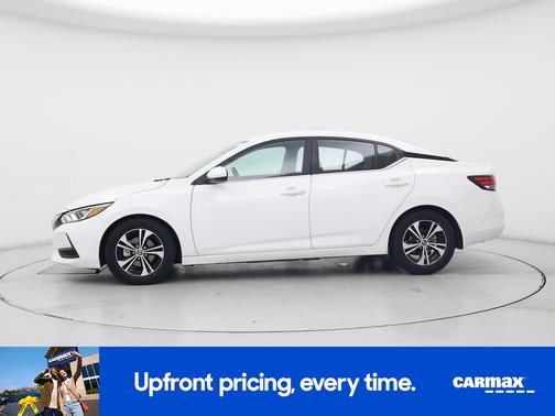 White 2023 Nissan Sentra SV