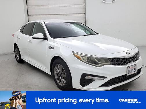 White 2020 Kia Optima LX