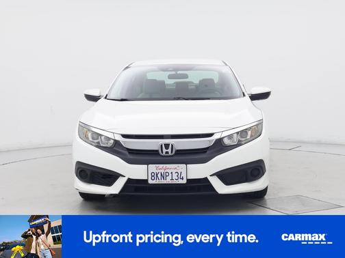 White 2016 Honda Civic LX