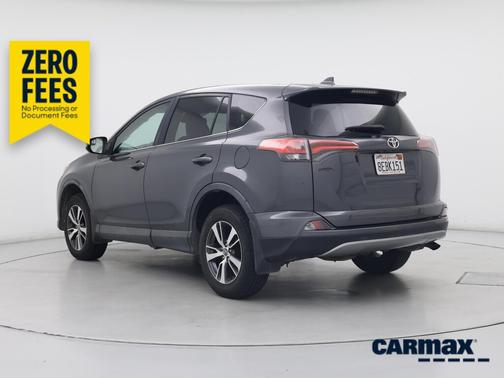 Gray 2018 Toyota RAV4 XLE