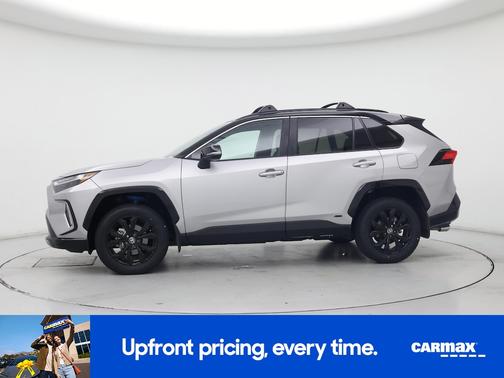 Silver 2023 Toyota RAV4 Hybrid XSE