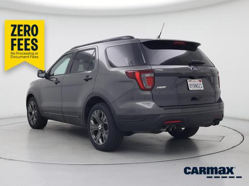 Gray 2018 Ford Explorer Sport