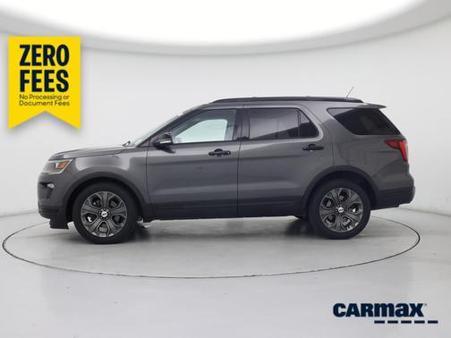 Gray 2018 Ford Explorer Sport
