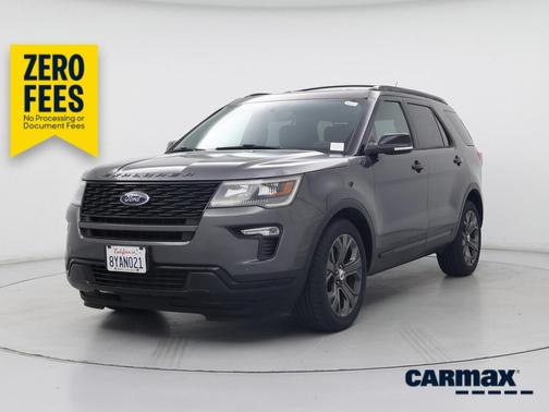 Gray 2018 Ford Explorer Sport