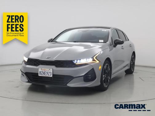 Gray 2021 Kia K5 GT-Line